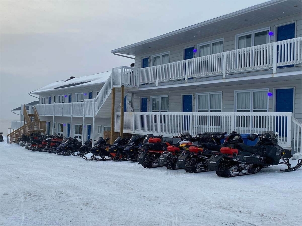 Vacances à Percé en hiver