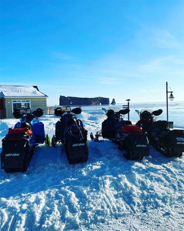 Percé en hiver