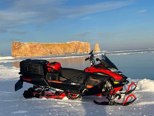 Vacances à Percé en hiver